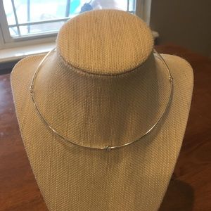 Stella&Dot Simple Knot Collar Necklace